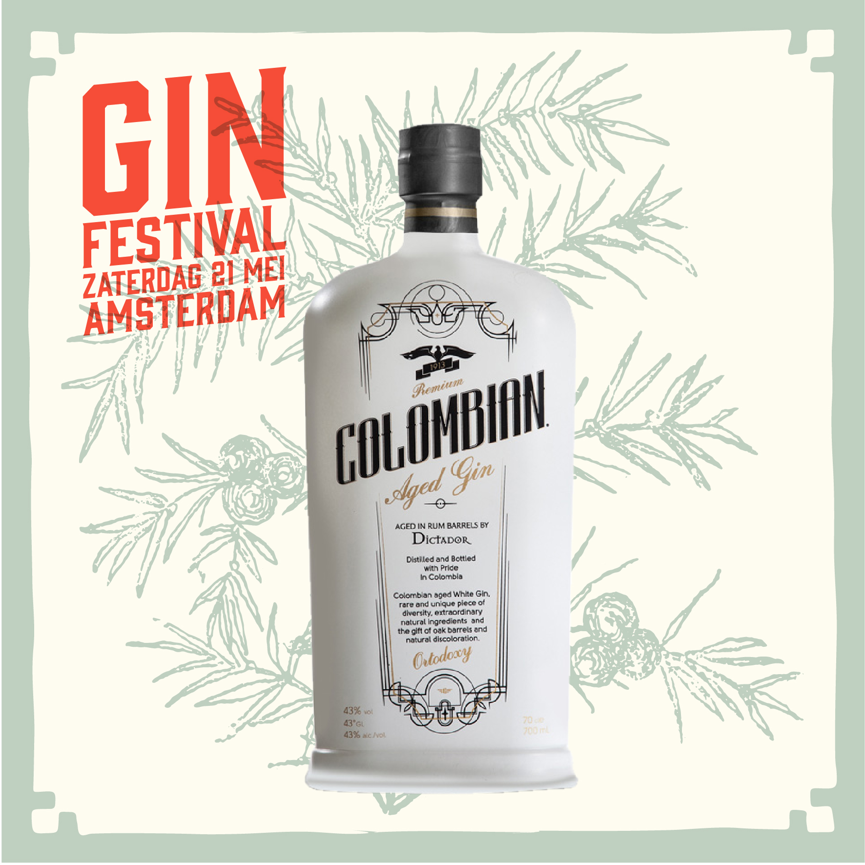 Colombian White Aged Gin