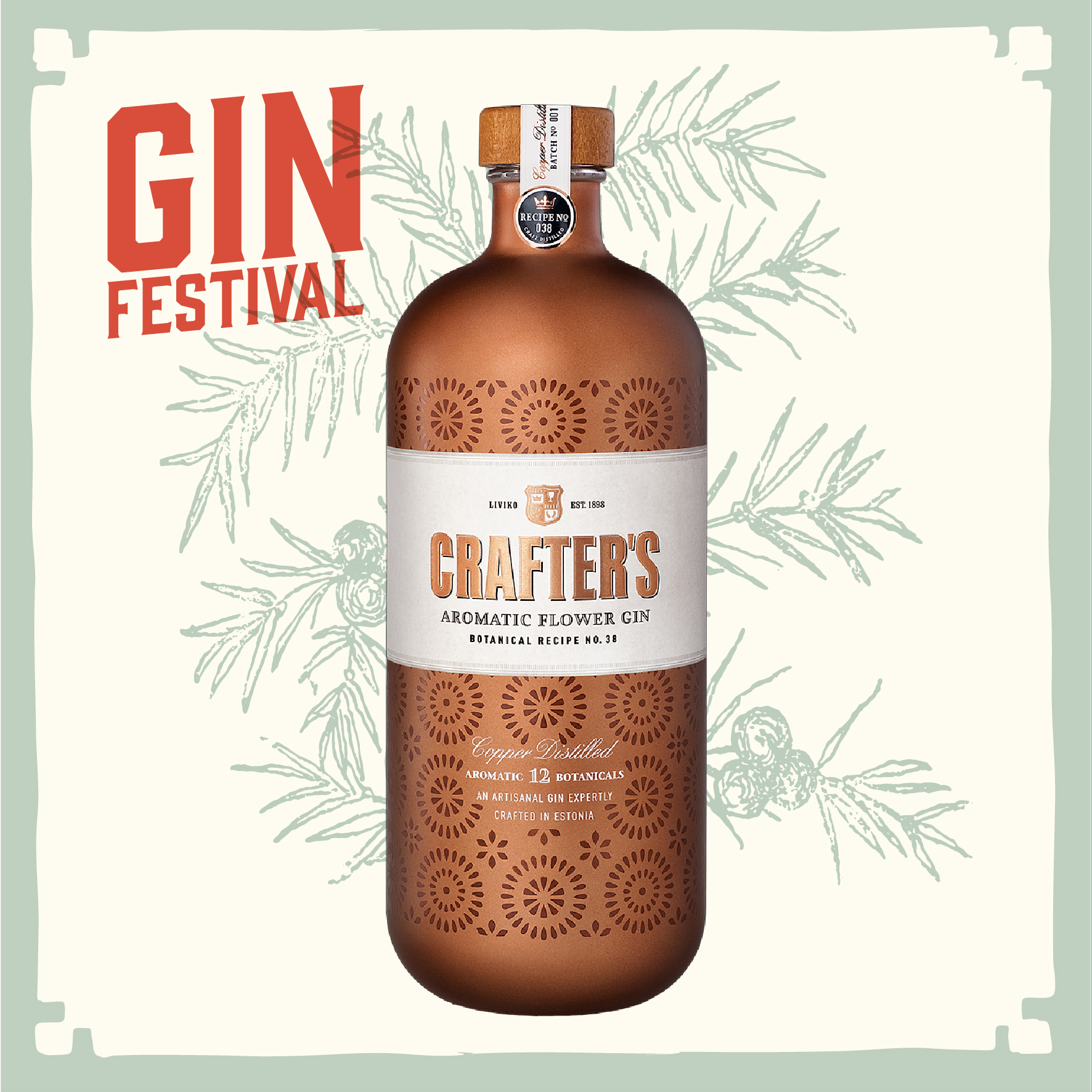 Crafter’s Aromatic Flower Gin